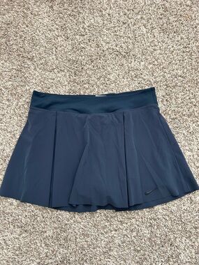 Nike Dri-Fit Navy Blue Womens Athletic Tennis Golf Skort Size XL Standard Fit